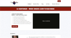 Desktop Screenshot of lasightsinger.com